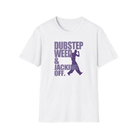 Dubstep weed Unisex Softstyle T-Shirt